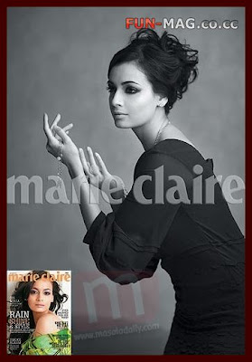 Diya Mirza Sizzles on ‘Marie Claire