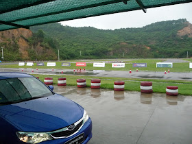 Subaru Impreza Test Drive at Shenzhen Shajing Xtreme Speedway