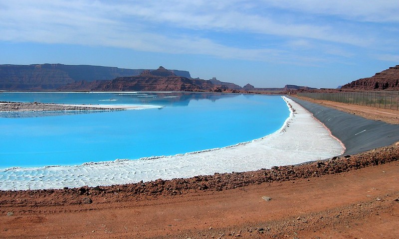 potash mine pools