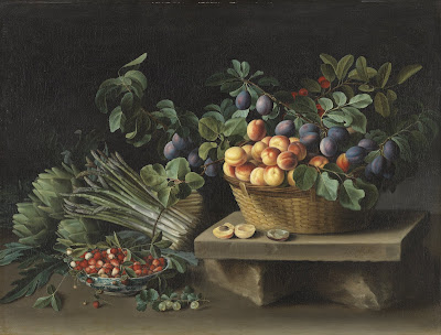 Bodegón con frutas. Louise Moillón. Museo Thyssen-Bornemisza.