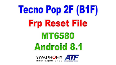 Tecno Pop 2F (B1F) Frp Reset File