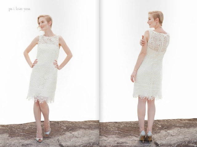 2013 lace short Wedding Dresses From Ivy And Aster