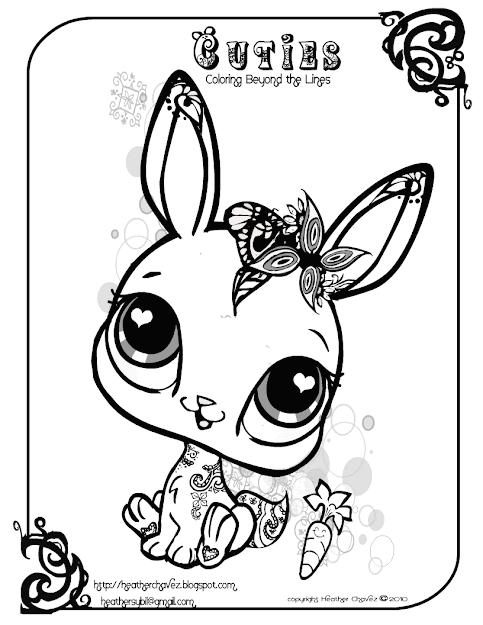 Printable Coloring Pages Cute Animals