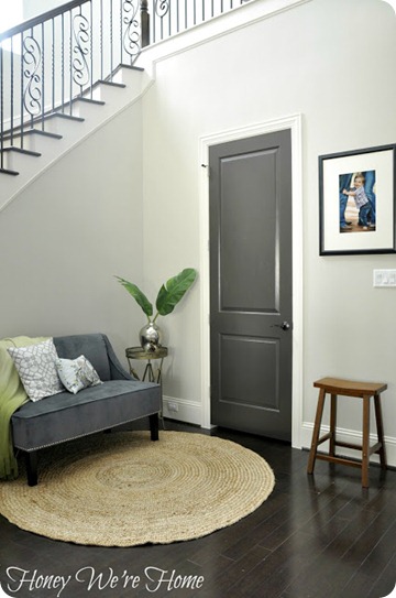 gray interior door