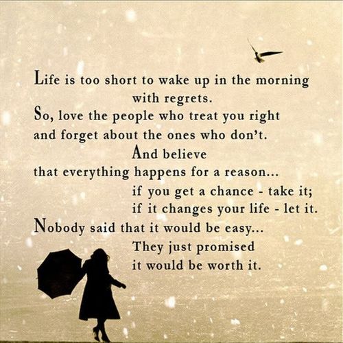 best quotes about life. Inspiring Quotes About Life - Life Is Too Short To Wake Up In The Morning 