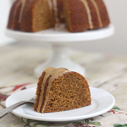 Espresso Gingerbread Cake