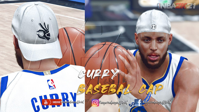 Stephen Curry with 3 CAPS by AEO | NBA 2K21