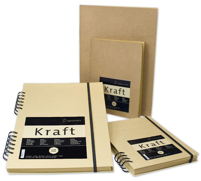 Alice Hendon, product review Hanhnemuhle Kraft Paper Sketch Book, buy it!