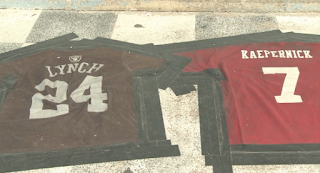 Lake Ozark bar criticized for NFL jersey doormat seen as racist