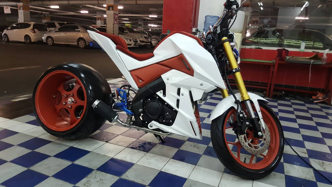 Modifikasi Yamaha Xabre 150 MT 15