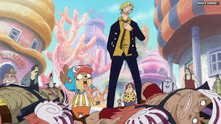 ワンピースアニメ 魚人島編 534話 サンジ チョッパー | ONE PIECE Episode 534