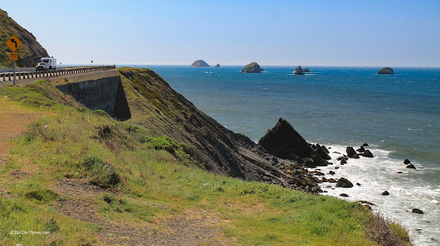 copyright RocDocTravel.com geology travel trips roadtrip Oregon coast Bandon beach