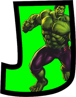 letter J green man alphabet