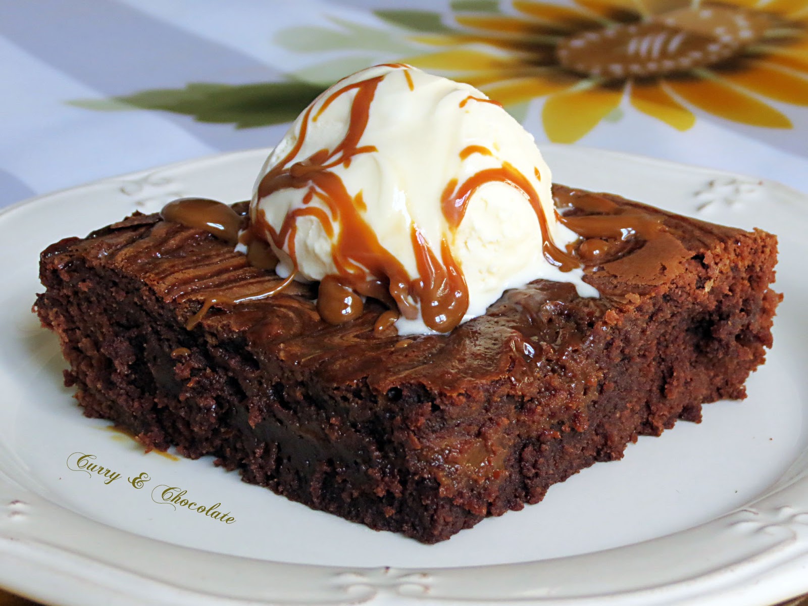 Brownies de chocolate con dulce de leche – Dulce de leche brownies