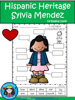 https://www.teacherspayteachers.com/Product/A-National-Hispanic-Heritage-Moth-Sylvia-Mendez-Labels-2781709