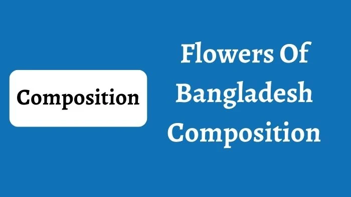 Flowers Of Bangladesh Composition