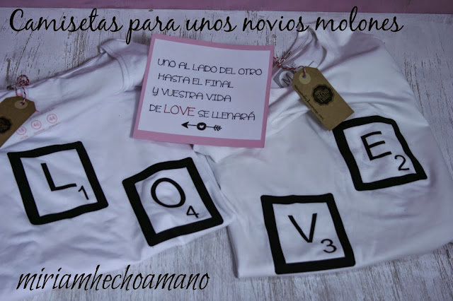 camisetas novios