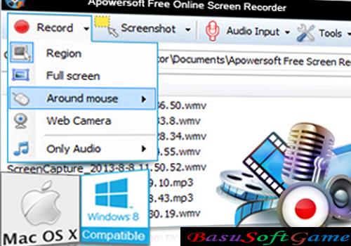 Download Apowersoft free offline screen recorder for Windows and MacOs