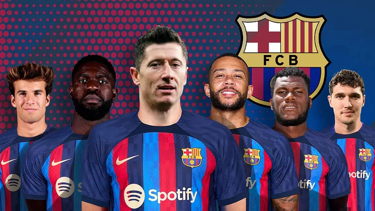 FC Barcelona transfers and new player signings 2022/23