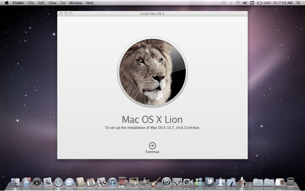 LionInstallMonochrome