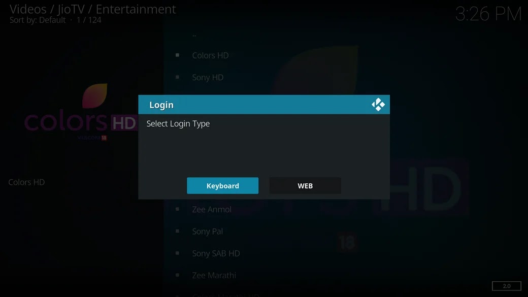 How To Install Jio TV in Android TV using Kodi App