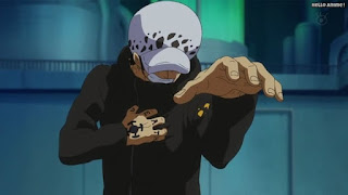 ワンピースアニメ パンクハザード編 609話 トラファルガー・ロー かっこいい トラ男 Trafalgar Law | ONE PIECE Episode 609