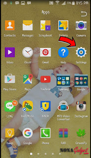 setting menu android