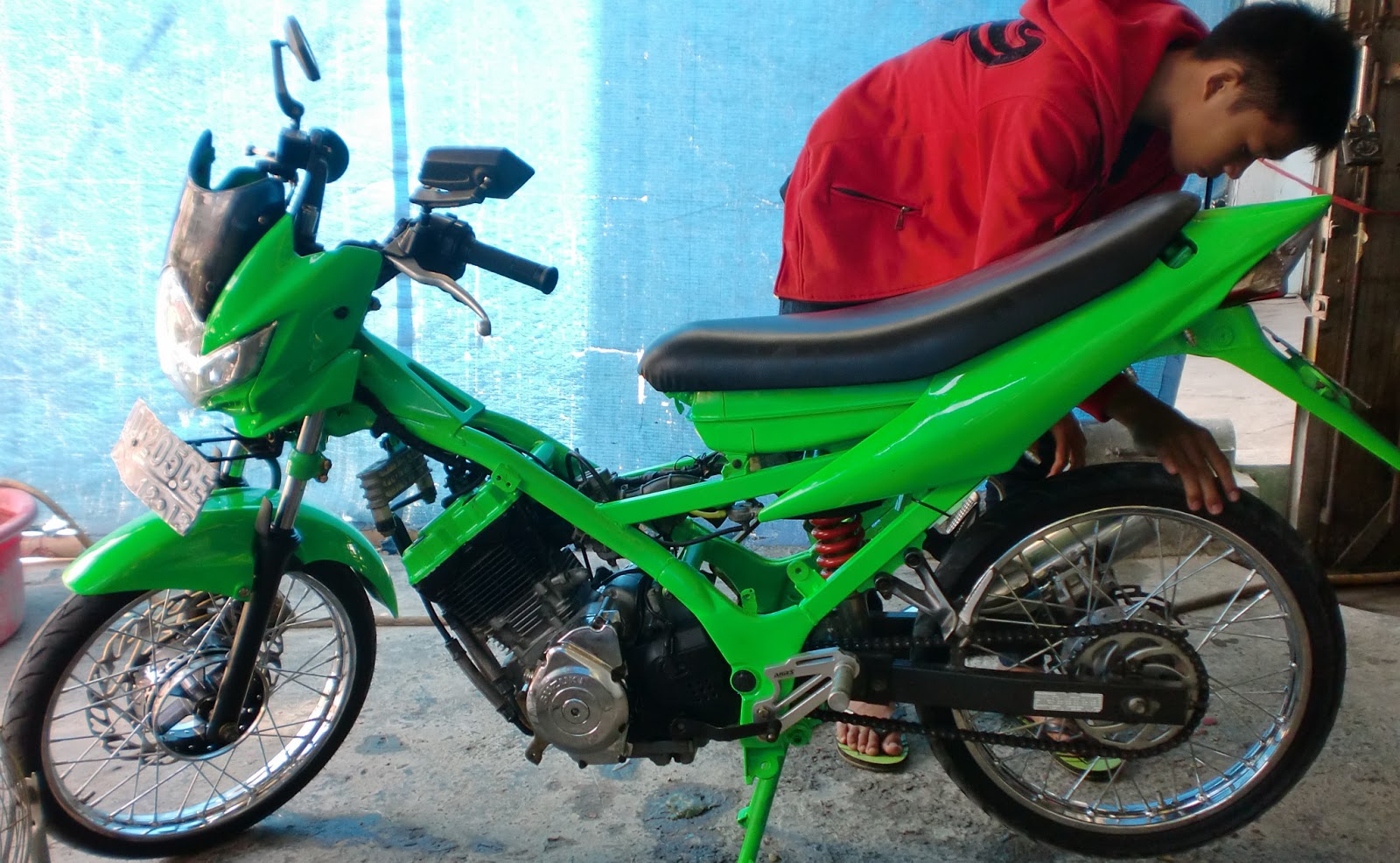 DENNI MODIFICATION ALAT VARIASI  DICO CROM MOTOR  