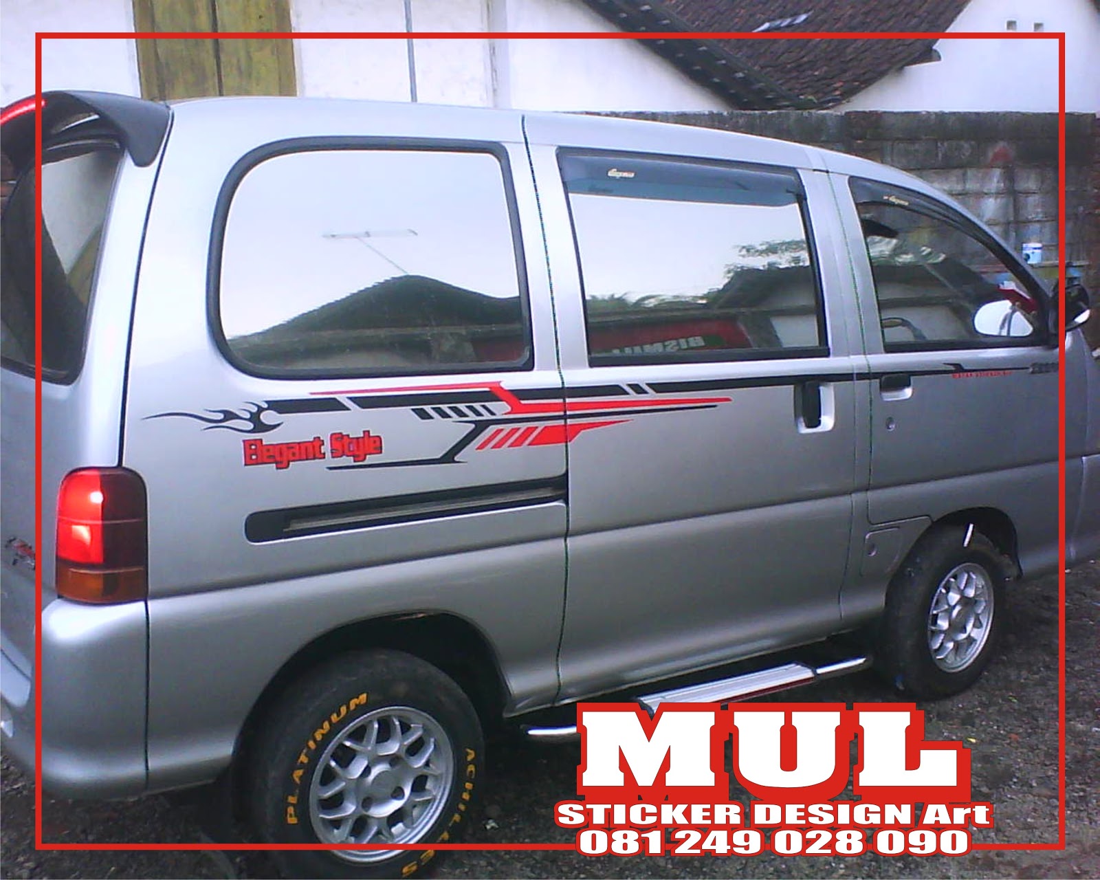 Kumpulan Gambar Cutting Stiker Mobil Espas Dunia Otomotif