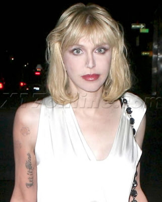 Lettering Tattoo Courtney Love