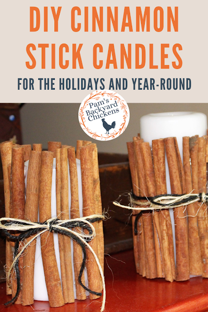 These DIY cinnamon stick candles will make your home smell beautiful and cover the range of holidays from Thanksgiving through Christmas and beyond.