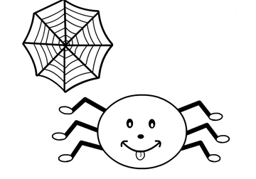Coloring Pic Of Spiders 4