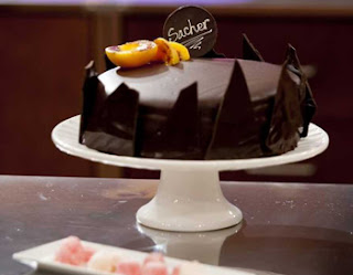 Tarta Sacher de chocolate