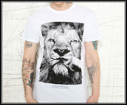 T-shirt collector Eleven Paris - Movember Urban outfitters