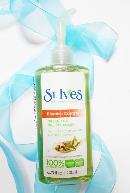 ST.IVES BLEMISH CONTROL GREEN TEA GEL CLEANSER