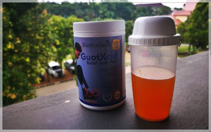 BioXcellent GuotXcid Supplemen Untuk Merawat Gout Dan Sakit Sendi 