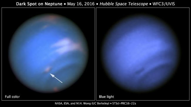 Pusaran Misterius di Planet Neptunus