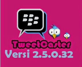 BBM mod TweetCasterStyle Apk running text 