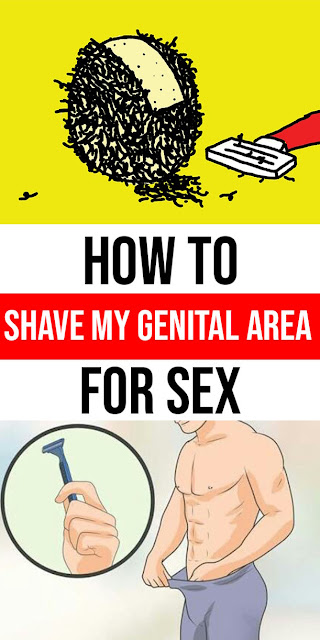 How to shave your genital area for sexual activities