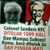 Dp BBM Colonel Sander - di tolak 1009 kali (motivasi)