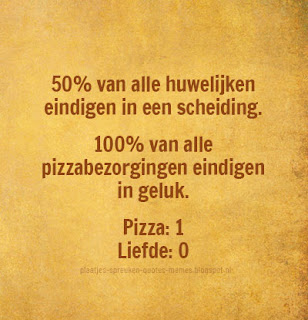 plaatjes met spreuken over pizza