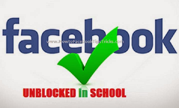 How To Get On Facebook At School Fast unblocking image picture