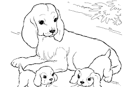 puppies coloring pages Puppy coloring pages