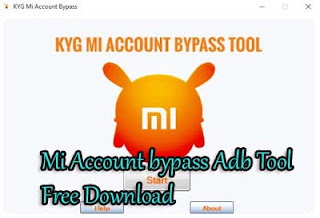 Mi Account bypass Adb Tool Free Download