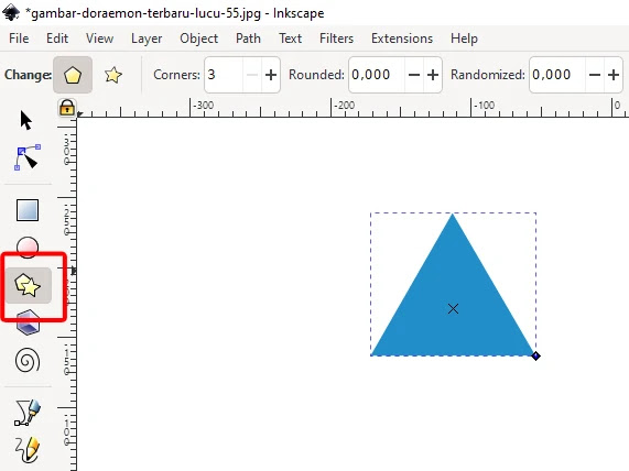 Dasar Cara Membuat Objek Di Inkscape 1.0