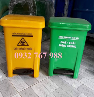 thùng đựng rác thải nguy hại 20 lít