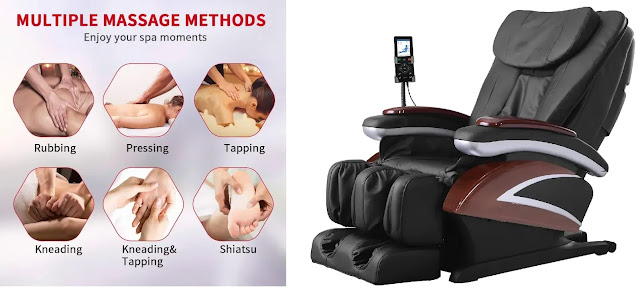 2. BestMassage Shiatsu Electric Full-body Massage Chair Recliner