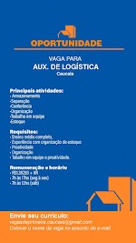 Vaga de Auxiliar de Logística em Caucaia/CE