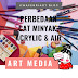 PERBEDAAN CAT AIR, CAT MINYAK DAN ACRYLIC