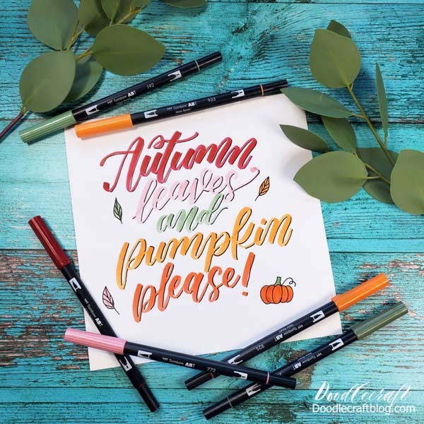5 P's of Brush Calligraphy and Hand Lettering - Tombow USA Blog